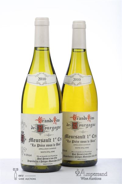 MEURSAULT LA PIECE SOUS LE BOIS 2010 - Paul Pernot - 2 Bottles
