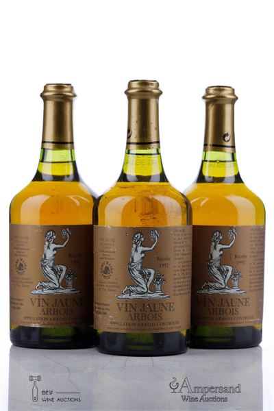 ARBOIS VIN JAUNE 1992 - Henri Maire - 3 x 0,62Ltr