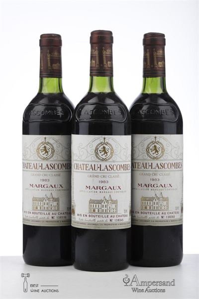 LASCOMBES 1983 - Mc - 3 Bottles