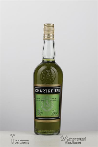 CHARTREUSE VERT NV - Peres Chartreux Voiron - 70ies 55% - 1 Bottle
