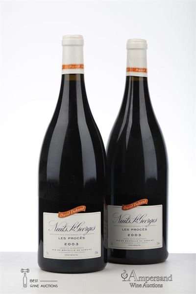 NUITS ST GEORGES LES PROCES 2003 - David Duband - 2 Magnums