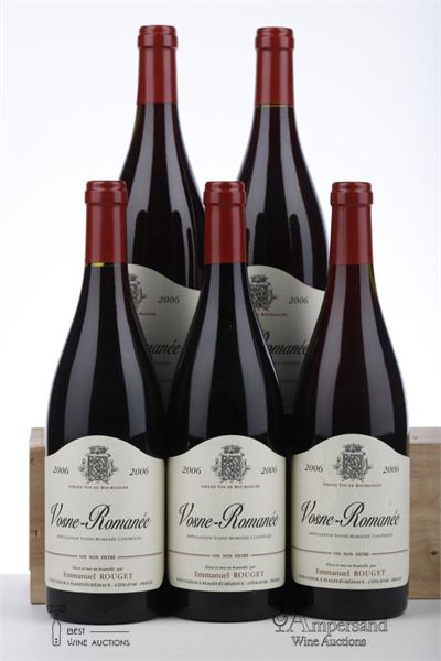 VOSNE ROMANEE 2006 - Emmanuel Rouget - 5 Bottles