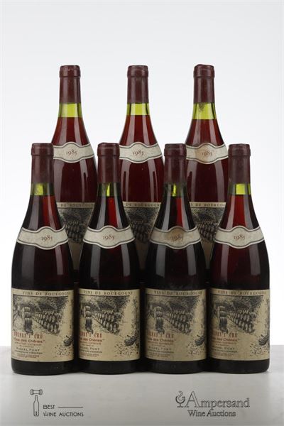 VOLNAY CLOS DES CHENES 1985 - Michel Pont - 7 Bottles