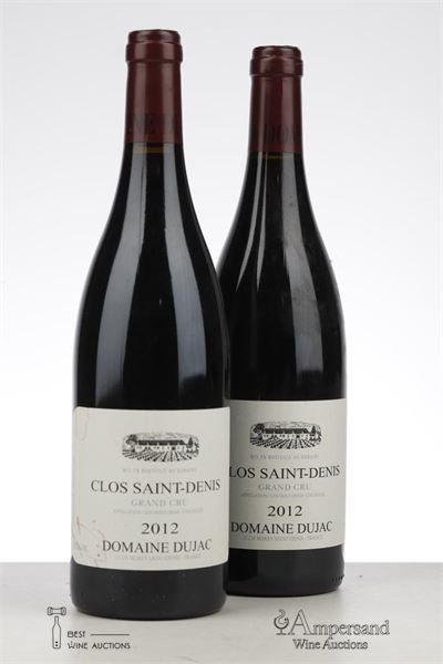 CLOS ST DENIS 2012 - Dujac - 2 Bottles