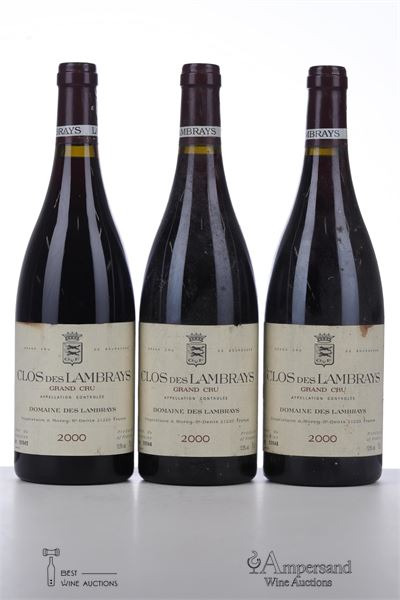 CLOS DES LAMBRAYS 2000 - Domaine des Lambrays - 3 Bottles