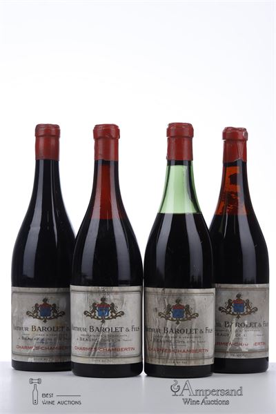 CHARMES CHAMBERTIN 1964 - Arthur Barolet - 4 Bottles