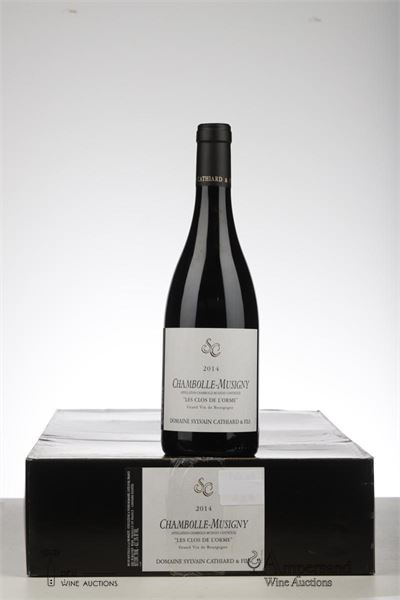 CHAMBOLLE MUSIGNY LES CLOS DE L'ORME 2014 - Sylvain Cathiard - 6 Bottles - Oc 6