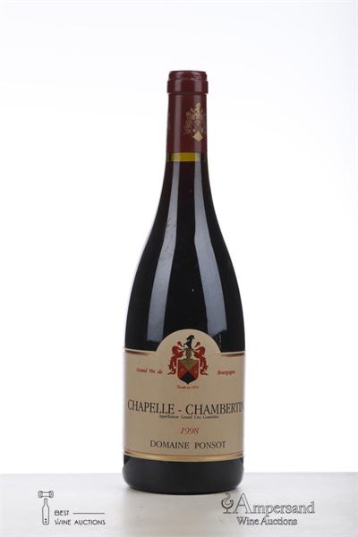 CHAPELLE CHAMBERTIN 1998 - Ponsot - 1 Bottle