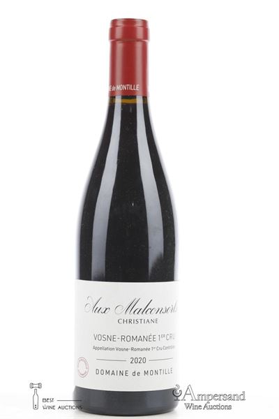 VOSNE ROMANEE AUX MALCONSORTS CHRISTIANE 2020 - Domaine de Montille - 1 Bottle