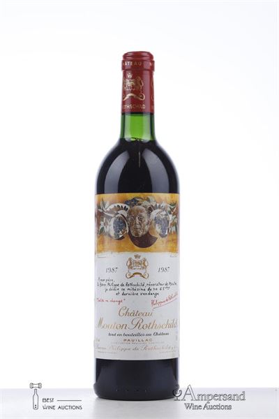 MOUTON ROTHSCHILD 1987 - Mc - 1 Bottle