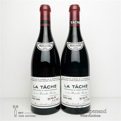LA TACHE 2000 - Domaine de la Romanee Conti - 2 Bottles