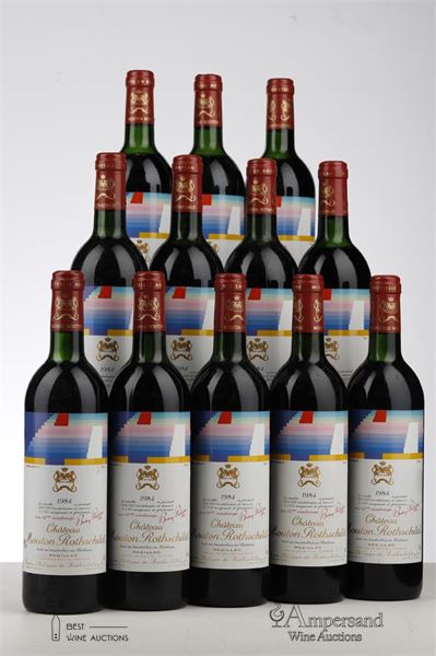 MOUTON ROTHSCHILD 1984 - Mc - 12 Bottles - Owc 12