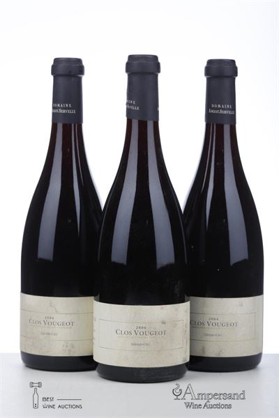 CLOS VOUGEOT 2004 - Amiot Servelle - 3 Bottles