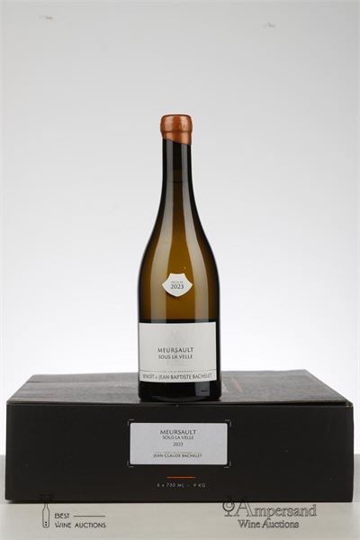 MEURSAULT SOUS LA VELLE 2023 -  Jean Claude Bachelet - 6 Bottles - Oc 6