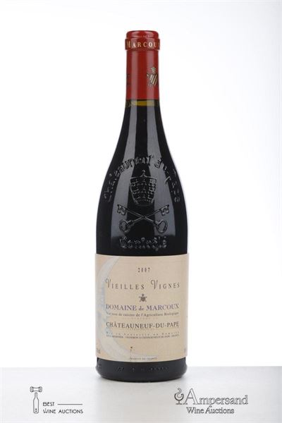 CHATEAUNEUF DU PAPE MARCOUX VIEILLES VIGNES 2007 - Domaine de Marcoux - 1 Bottle
