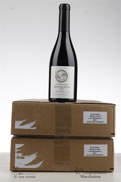 BEAUJOLAIS MOULIN A VENT LES MICHELONS 2021 - Jules Desjourneys - 12 Bottles - Oc 6