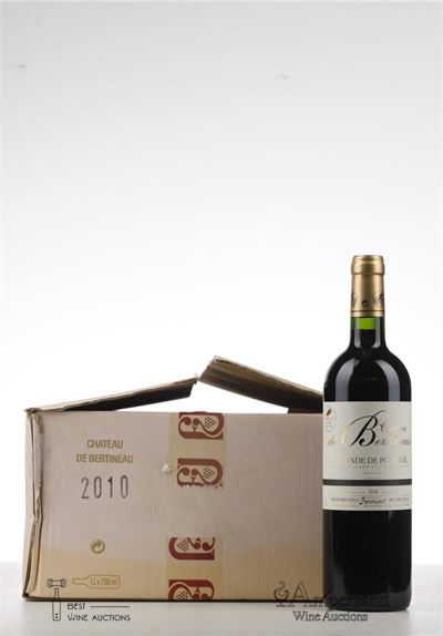 BERTINEAU 2010 - Mc - 10 Bottles - Oc 12