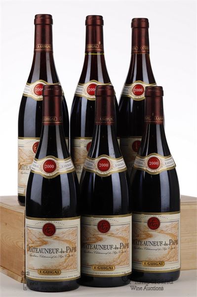 CHATEAUNEUF DU PAPE 2000 - Guigal - 6 Bottles