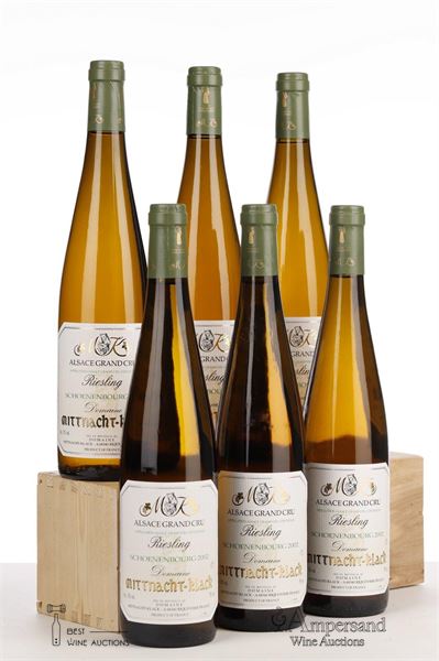 RIESLING SCHOENENBOURG 2002 - Mittnacht Klack - 6 Bottles