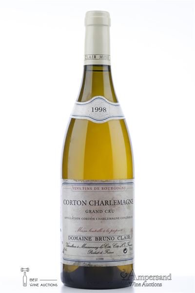 CORTON CHARLEMAGNE 1998 - Bruno Clair - 1 Bottle