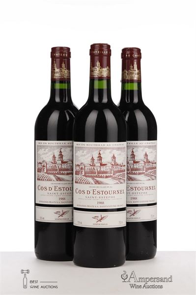 COS D'ESTOURNEL 1988 - Mc - 3 Bottles
