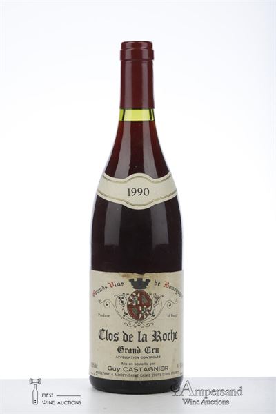CLOS DE LA ROCHE 1990 - Guy Castagnier - 1 Bottle