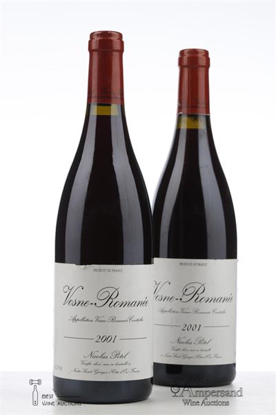 VOSNE ROMANEE 2001 - Nicolas Potel - 2 Bottles