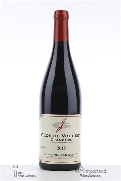 CLOS DE VOUGEOT 2015 - Jean Grivot - 1 Bottle
