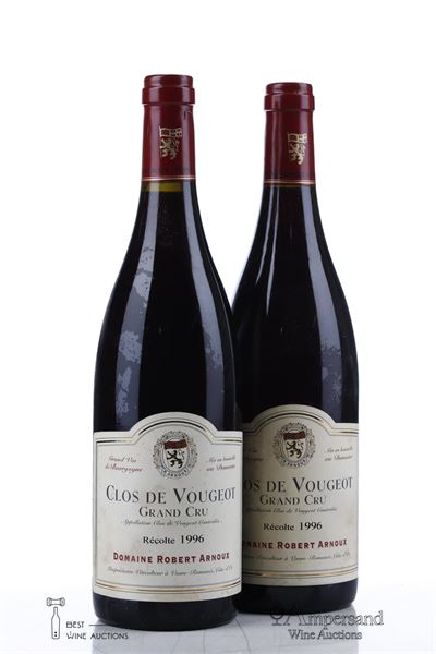 CLOS DE VOUGEOT 1996 - Robert Arnoux - 2 Bottles