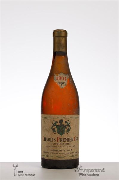 CHABLIS FOURCHAUME 1964 - Lamblin - 1 Bottle