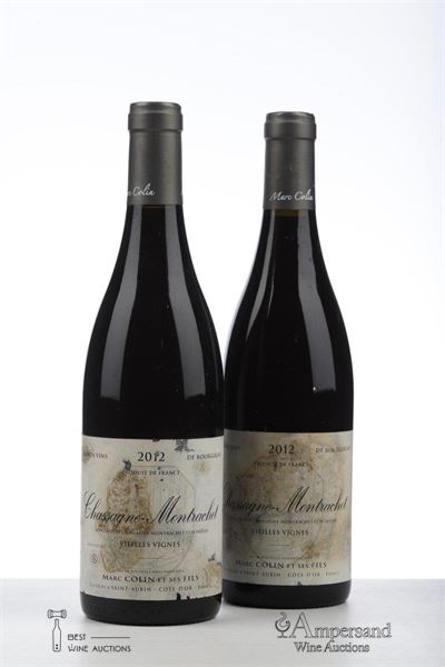 CHASSAGNE MONTRACHET VIEILLES VIGNES 2012 - Marc Colin - 2 Bottles