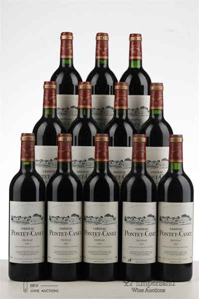 PONTET CANET 1997 - Mc - 12 Bottles