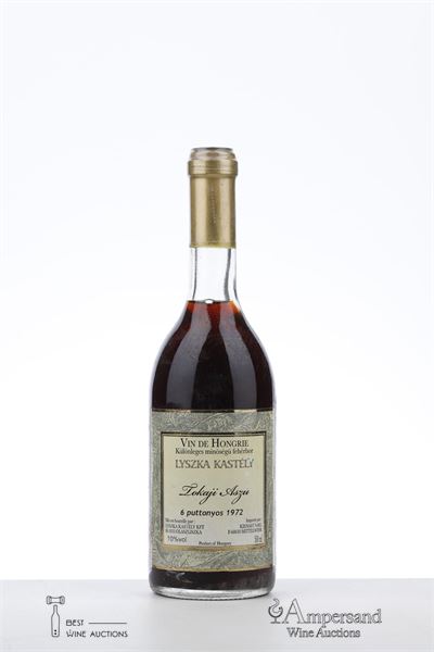 TOKAJI ASZU 6 PUTTONYOS 1972 - Liska Kastely - 0,500Ltr