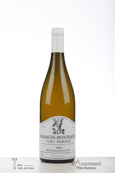 CHASSAGNE MONTRACHET BLANC MORGEOT VIEILLES VIGNES 2008 - Bernard Dugat Py - 1 Bottle