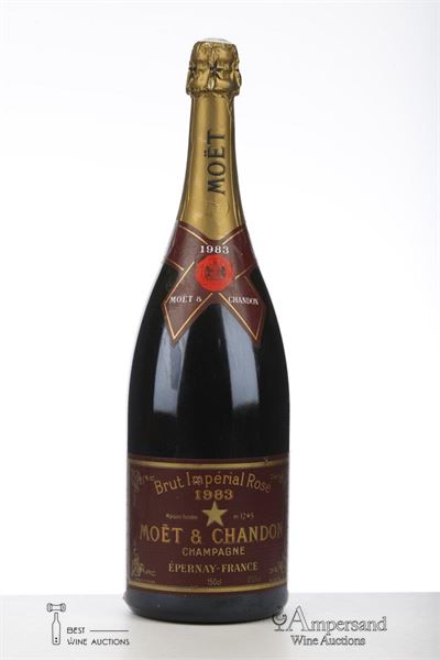 MOET ET CHANDON GRAND VINTAGE BRUT ROSE 1983 - Moet & Chandon - 1 Magnum