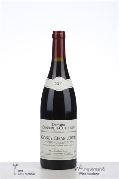 GEVREY CHAMBERTIN CRAIPILLOT 2011 - Confuron Cotedidot - 1 Bottle