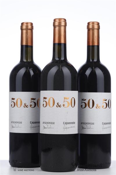 50 & 50 1995 - Avignonesi Capannelle - 3 Bottles