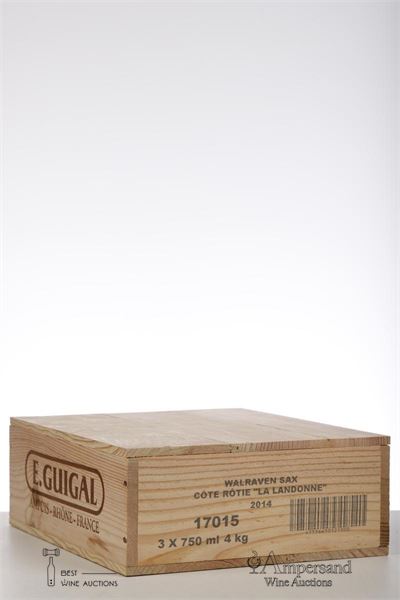 COTE ROTIE LA LANDONNE 2014 - Guigal - 3 Bottles - Owc 3