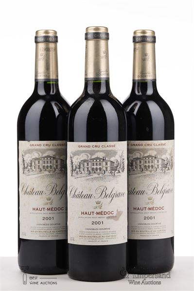 BELGRAVE 2001 - Mc - 3 Bottles