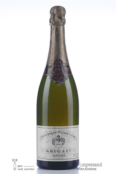 KRUG BRUT PRIVATE CUVEE 1962 - Krug - 1 Bottle