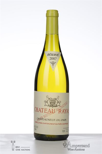 CHATEAUNEUF DU PAPE BLANC RAYAS 2007 - 1 Bottle