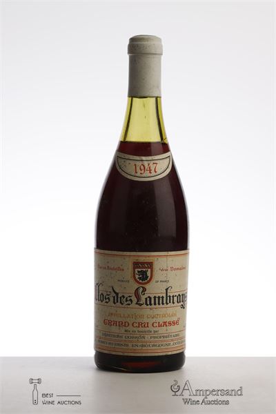 CLOS DES LAMBRAYS 1947 - Cosson - 1 Bottle