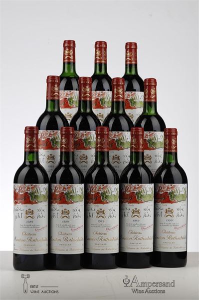 MOUTON ROTHSCHILD 1989 - Mc - 12 Bottles - Owc 12