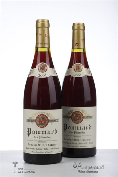 POMMARD LES PEZEROLLES 2001 - Michel Lafarge - 2 Bottles