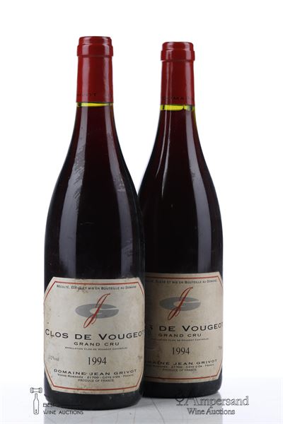 CLOS DE VOUGEOT 1994 - Jean Grivot - 2 Bottles