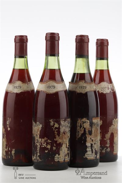 ALOXE CORTON 1979 - Domaine des Hautes Chappeles - 4 Bottles