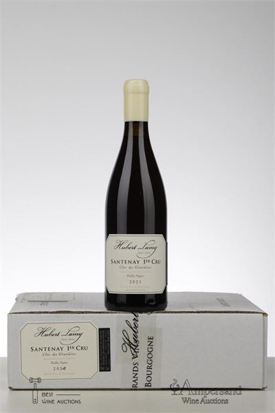 SANTENAY CLOS DES GRAVIERES VIEILLES VIGNES 2021 - Hubert Lamy   - 3 Bottles - Oc 3