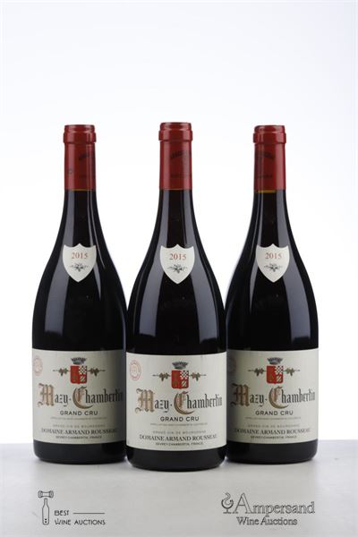 MAZY CHAMBERTIN 2015 - Armand Rousseau - 3 Bottles