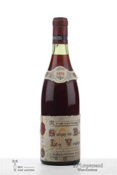 SAVIGNY LES BEAUNE LES VERGELESSES 1978 - Dubreuil Fontaine - 1 Bottle