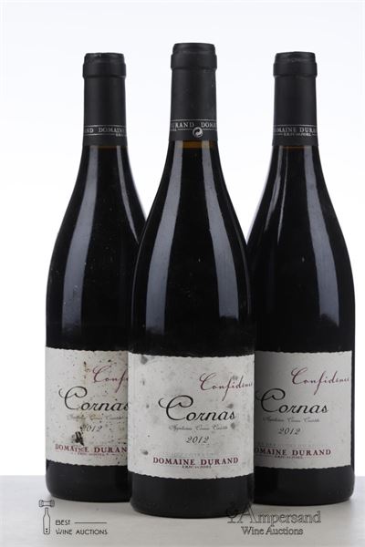 CORNAS CONFIDENCE 2012 - Eric et Joel Durand - 3 Bottles